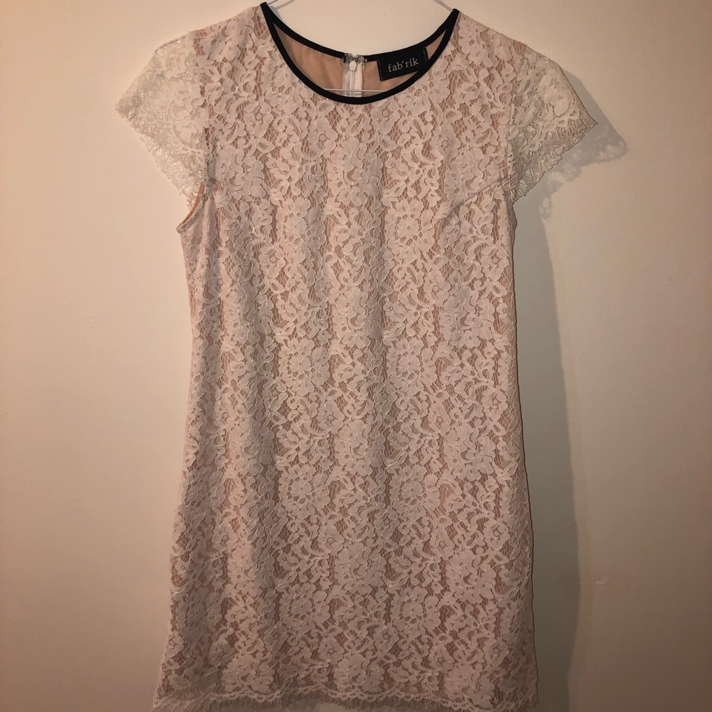 White Lace Fab’rik Dress